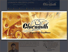 Tablet Screenshot of chiramithindia.com